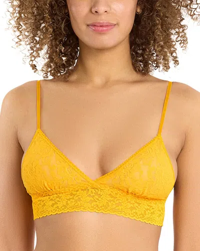Hanky Panky Padded Bralette In Yellow