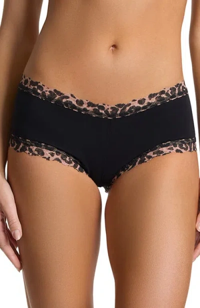 Hanky Panky Paisley Hipster Panties In Black