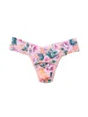 Hanky Panky Print Low Rise Thong In Multicolor