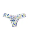 Hanky Panky Print Low Rise Thong In Multicolor