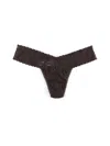 Hanky Panky Petite Size Signature Lace Low Rise Thong In Multicolor