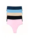 Hanky Panky Playstretch™ High Rise Thong 5 Pack