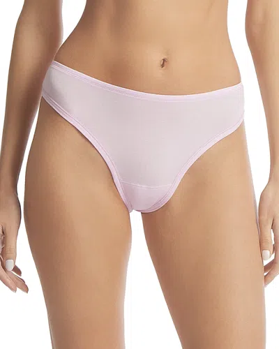 Hanky Panky Playstretch Natural Rise Thong In Meadow Sweet