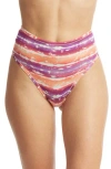Hanky Panky Printed Playstretch™ High Rise Thong In Paint The Town