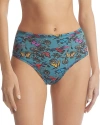 Hanky Panky Playstretch Printed High Rise Thong In Wonderland