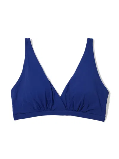 Hanky Panky Plunge Swim Top In Blue