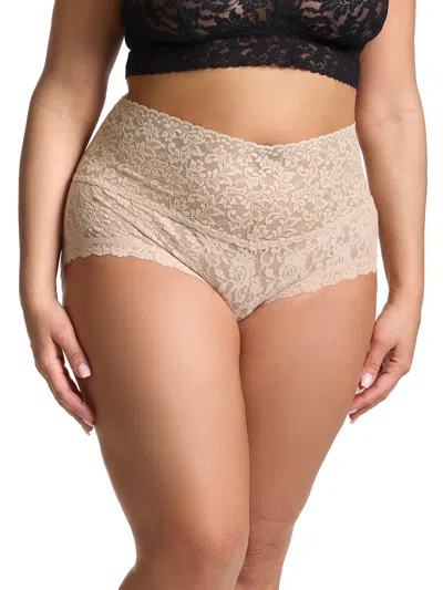 Hanky Panky Plus Retro Boyshort In Neutral