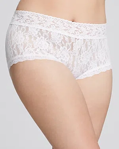 Hanky Panky Plus Signature Lace Boyshort In White