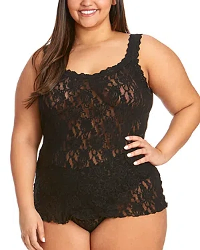 Hanky Panky Plus Signature Lace Classic Cami In Black