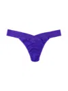 Hanky Panky Plus Size Dreamease™ Thong In Purple