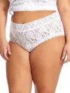 Hanky Panky Plus Size Signature Lace Boyshort In White