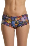 Hanky Panky Print Boyshorts In Multi
