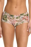 Hanky Panky Printed Signature Lace Boyshort In French Garden