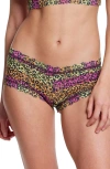 Hanky Panky Printed Signature Lace Boyshort In Its Electric