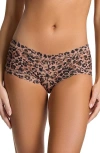 Hanky Panky Print Boyshorts In Neutral