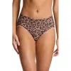 Hanky Panky Print Lace Briefs In Animal Print