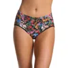 Hanky Panky Print Lace Briefs In Multi