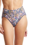 Hanky Panky Print Lace Briefs In Multicolor