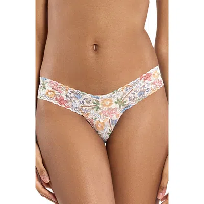Hanky Panky Print Low Rise Thong