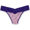 Hanky Panky Print Low Rise Thong