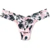 Hanky Panky Print Low Rise Thong