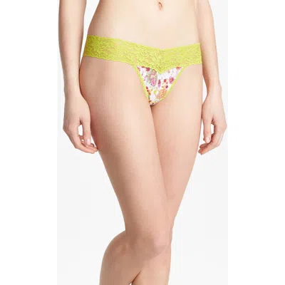 Hanky Panky Print Low Rise Thong