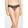 Hanky Panky Print Low Rise Thong