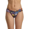 Hanky Panky Print Low Rise Thong In Multi
