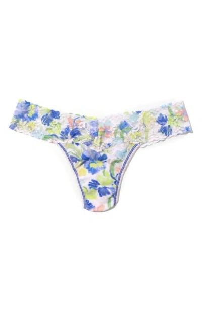Hanky Panky Print Low Rise Thong In Multicolor