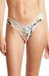 HANKY PANKY PRINT LOW RISE THONG