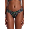 Hanky Panky Printed Signature Lace Low Rise Thong In Extra Spice