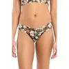 Hanky Panky Print Low Rise Thong In Black