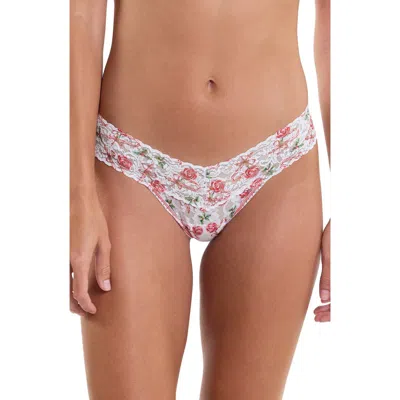 HANKY PANKY HANKY PANKY PRINT LOW RISE THONG
