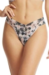 Hanky Panky Print Original Rise Thong
