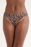Hanky Panky Printed Signature Lace Original Rise Thong In Multi