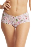 Hanky Panky Print Signature Lace Boyshorts In Multi