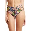 Hanky Panky Print Signature Lace French Briefs In Black