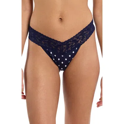 Hanky Panky Printed Supimacotton Low Rise Thong