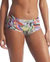Hanky Panky Printed Daily Lace Boyshort In Summer Solstace