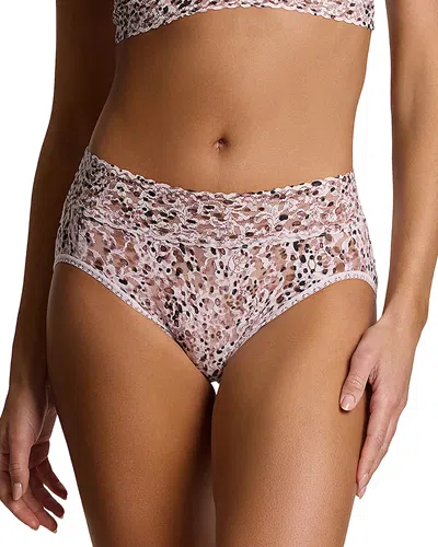 Hanky Panky Printed Daily Lace French Briefs In Multi
