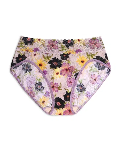 Hanky Panky Printed Daily Lace French Briefs In Multi