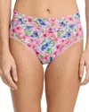Hanky Panky Printed Daily Lace French Briefs In Paint And Pour
