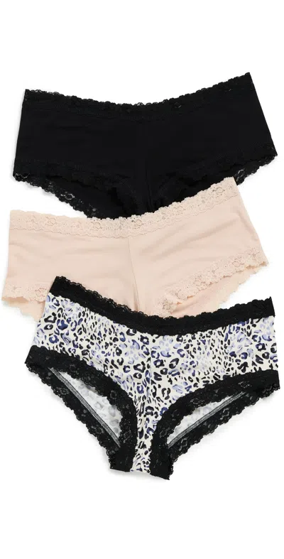 Hanky Panky Printed Dreamease Boy Shorts 3 Pack Bccs