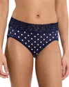 Hanky Panky Printed French Cut Briefs In Purple