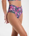 Hanky Panky Printed Lace Thong In Multicolor