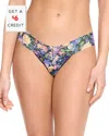 Hanky Panky Printed Signature Lace Low Rise Thong