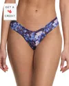 Hanky Panky Printed Signature Lace Low Rise Thong