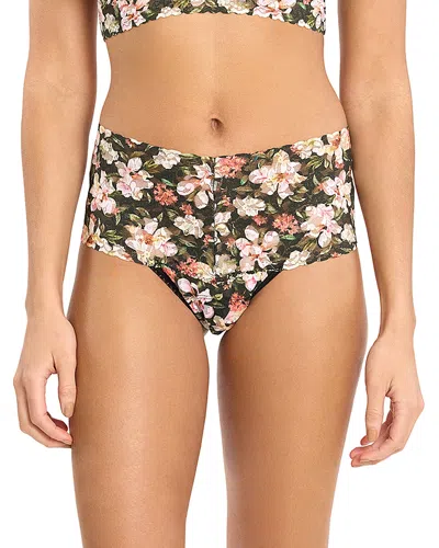 HANKY PANKY PRINTED RETRO LACE THONG
