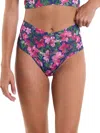 Hanky Panky Printed Lace Thong In Multicolor