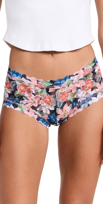 Hanky Panky Printed Signature Lace Boy Shorts Wonderous